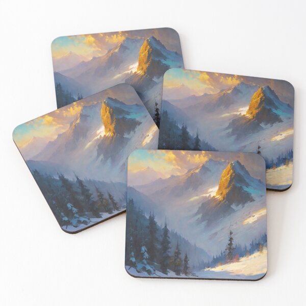 Item preview, Sunny Winter Mountain designed and sold by cr6zym1nd.