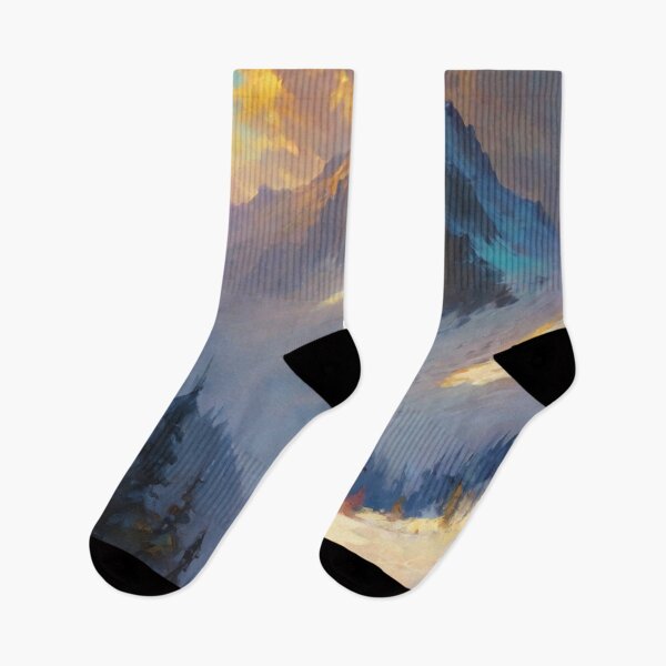Item preview, Sunny Winter Mountain designed and sold by cr6zym1nd.