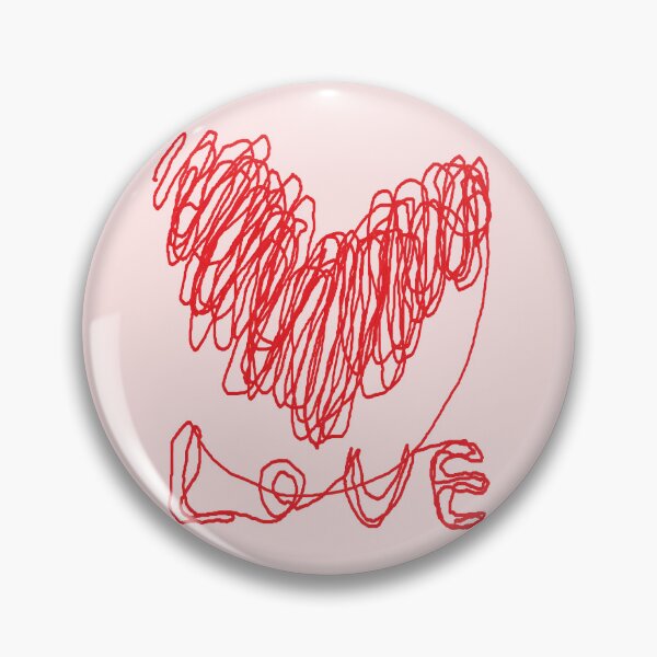 Item preview, love, heart, happy valentine day, one line drawing designed and sold by zzzozzo.