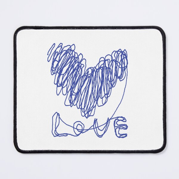 Item preview, love, heart, happy valentine day, one line drawing designed and sold by zzzozzo.