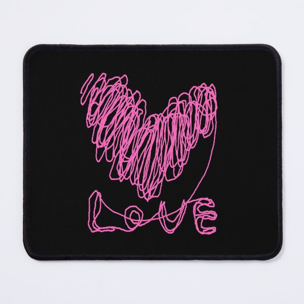 Item preview, love, heart, happy valentine day, one line drawing designed and sold by zzzozzo.