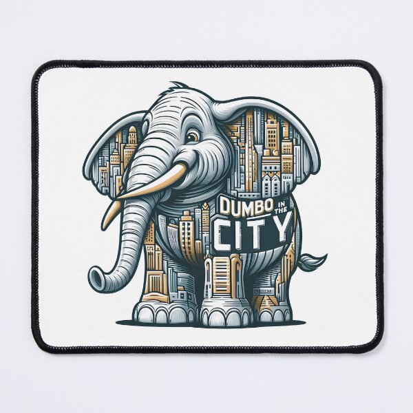 Item preview, Elephant: Dumbo in the city designed and sold by Dungeon-Depot.