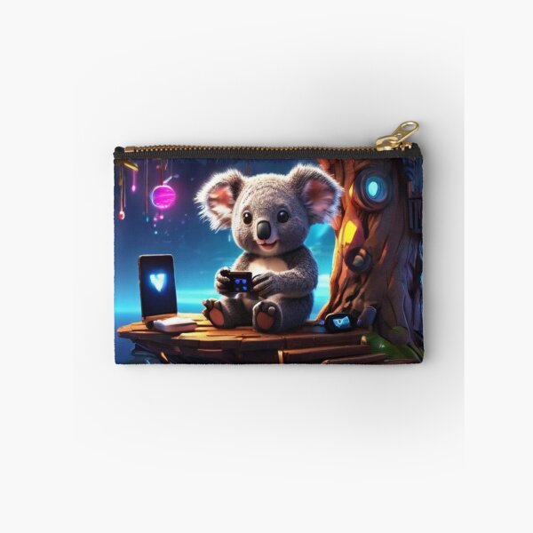 Item preview, GREAT WAVE OF TREE.Neon Haven: Koala's Cosmic Arcade" designed and sold by Especiallyforu.