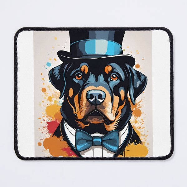Item preview, Rottweiler in a top hat IV designed and sold by BlacCollection.