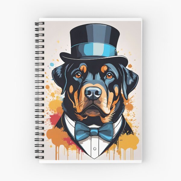 Item preview, Rottweiler in a top hat IV designed and sold by BlacCollection.