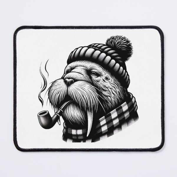 Item preview, Wally the Walrus designed and sold by HeadTurningArt.