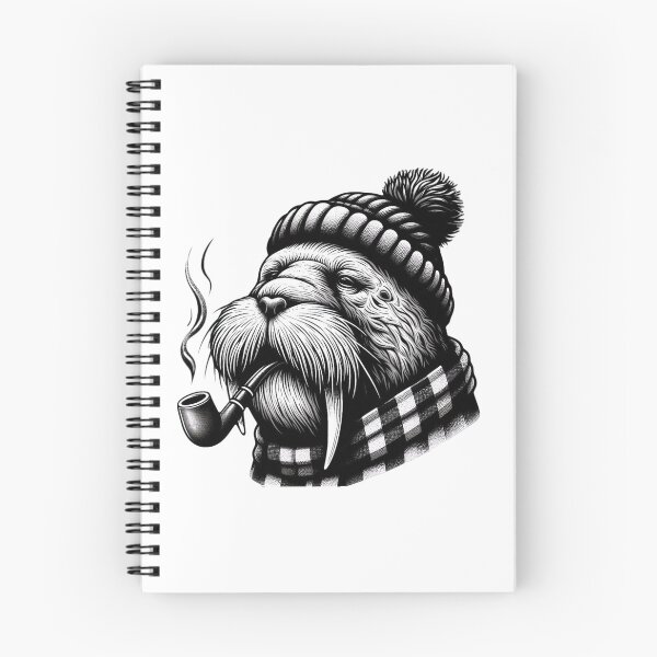 Item preview, Wally the Walrus designed and sold by HeadTurningArt.
