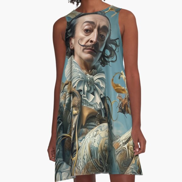 Item preview, Salvador Dali Canvas Print T-Shirt Hoodie The Golden Paintbrush Surrealism Art designed and sold by OTHERWORLD1.