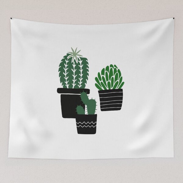 Item preview, Succulents - black-green designed and sold by MrsDeeDesigns.