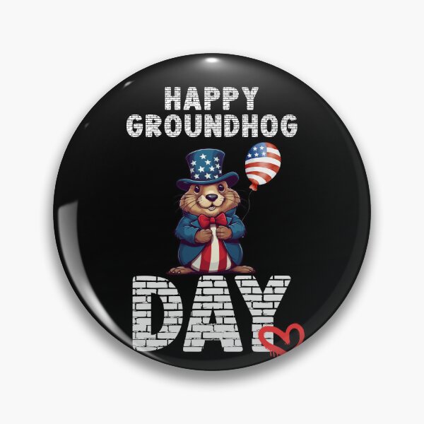 Item preview, Happy Groundhog Day designed and sold by Viking60North.