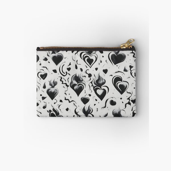 Item preview, Black Heart Wallpaper designed and sold by Zenvo.