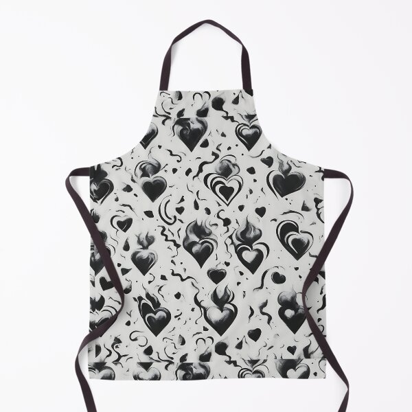 Item preview, Black Heart Wallpaper designed and sold by Zenvo.