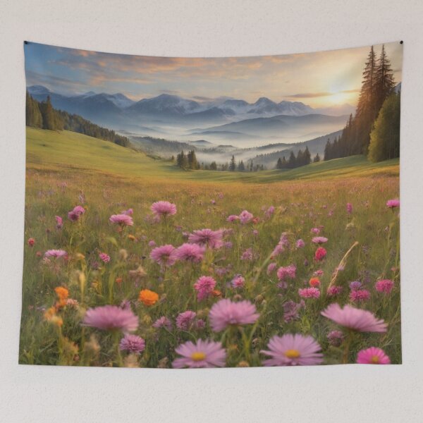 Item preview, Imaginary Peaceful Meadow designed and sold by LunarNebula.