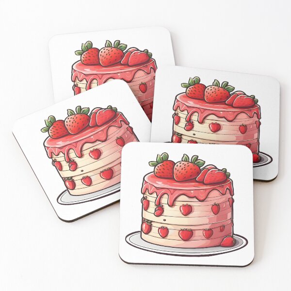 Item preview, Strawberry cake designed and sold by Jayjaynaenae.