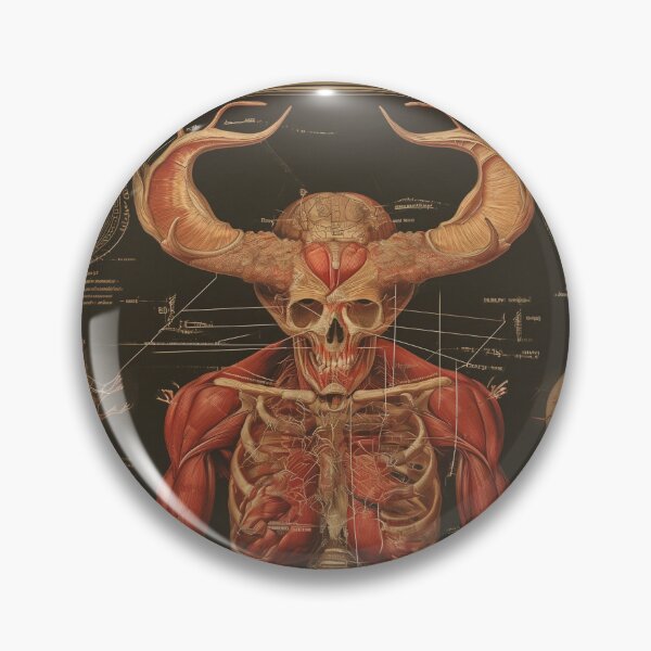 Item preview, Minotaur Anatomy Chart: Navigating the Labyrinth of Mythical Physiology designed and sold by raistlin81.