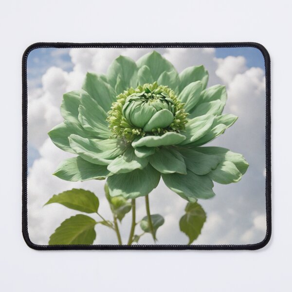 Item preview, Imaginary Beautiful Green Flower designed and sold by LunarNebula.