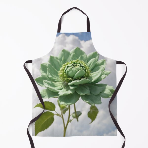 Item preview, Imaginary Beautiful Green Flower designed and sold by LunarNebula.