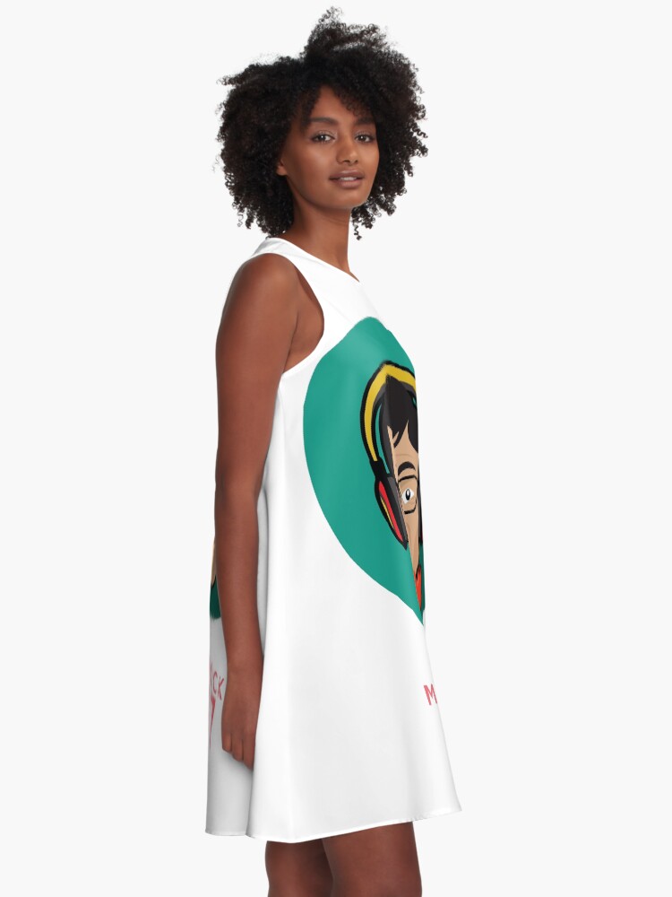 Alternate view of My Dad Rocks 24/7 - Pipe A-Line Dress