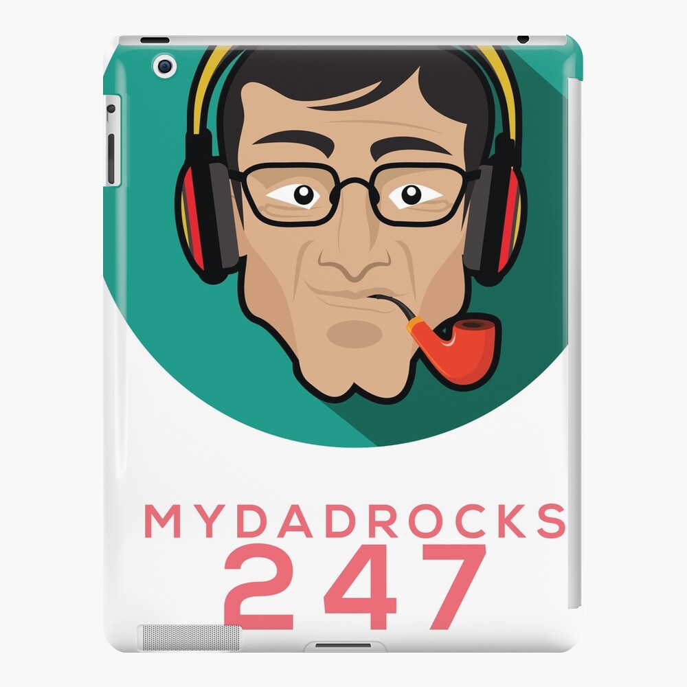 My Dad Rocks 24/7 - Pipe iPad Case & Skin