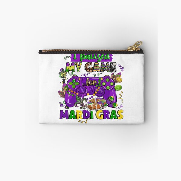Item preview, Gamer Paused My Game Mardi Gras Gaming Boys Kids Men Youth designed and sold by Pitchou07.