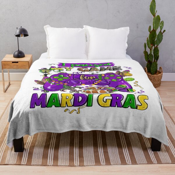 Item preview, Gamer Paused My Game Mardi Gras Gaming Boys Kids Men Youth designed and sold by Pitchou07.