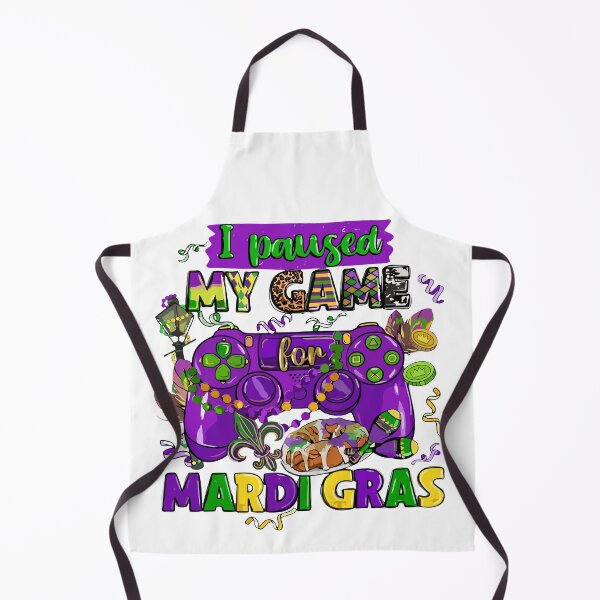 Item preview, Gamer Paused My Game Mardi Gras Gaming Boys Kids Men Youth designed and sold by Pitchou07.