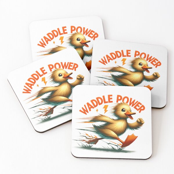 Item preview, Energetic Duckling: Waddle Power designed and sold by Dungeon-Depot.