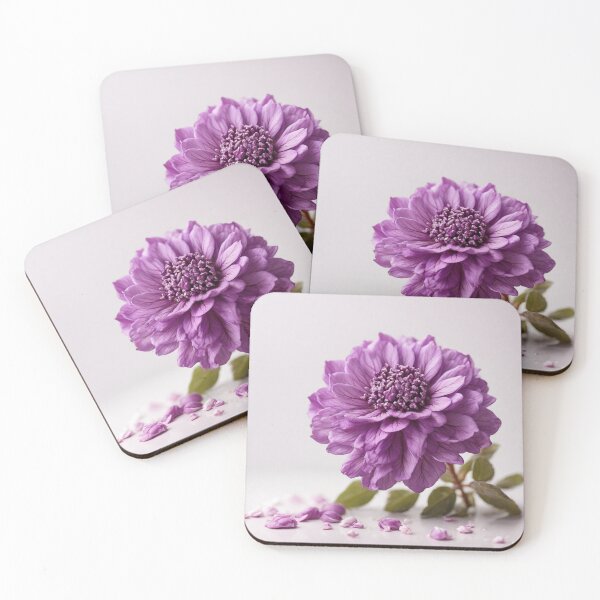 Item preview, Imaginary Beautiful Purple Flower designed and sold by LunarNebula.