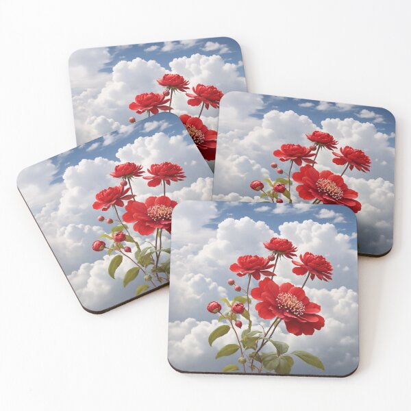 Item preview, Imaginary Beautiful Red Flower designed and sold by LunarNebula.