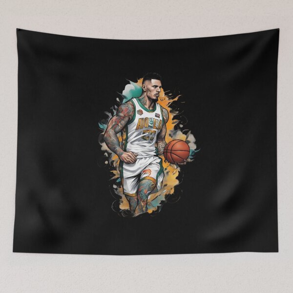 Item preview, Basketball Tattoo designed and sold by macadolie.