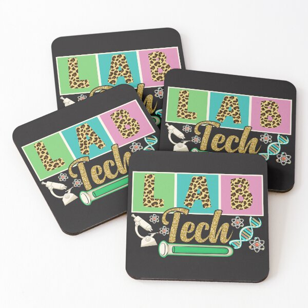 Item preview, Leopard Design Funny LAB Tech Vintage For Scientist & Chemistry Students  designed and sold by roboartpixel.