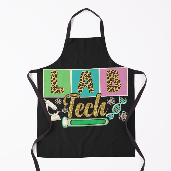 Item preview, Leopard Design Funny LAB Tech Vintage For Scientist & Chemistry Students designed and sold by roboartpixel.