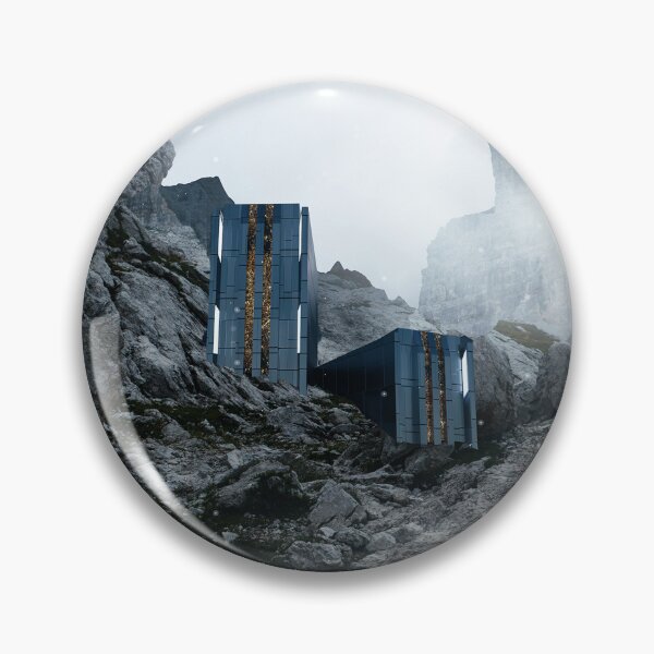 Item preview, Buildings In The Foggy Mountains designed and sold by Shaheen01.