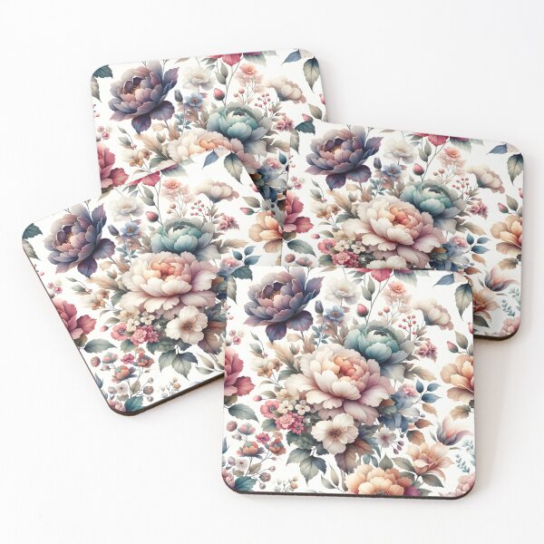 Artikelvorschau, Elegante Blumen: Eine Symphonie in Aquarell entworfen und verkauft von LikeAbleShop.