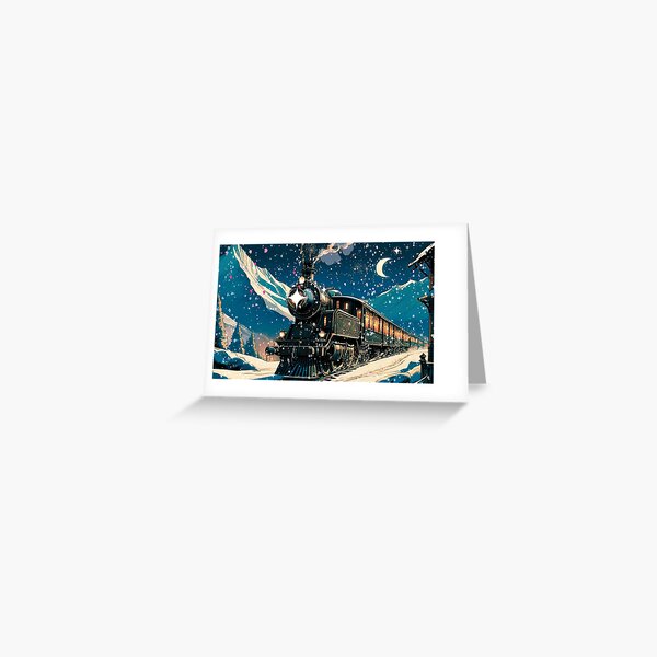 Item preview, The Great Train Escape Orient Express 1920s Iconic Roaring Twenties graphic design designed and sold by ItsAKinkThing.