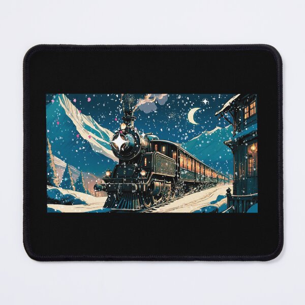 Item preview, The Great Train Escape Orient Express 1920s Iconic Roaring Twenties graphic design designed and sold by ItsAKinkThing.