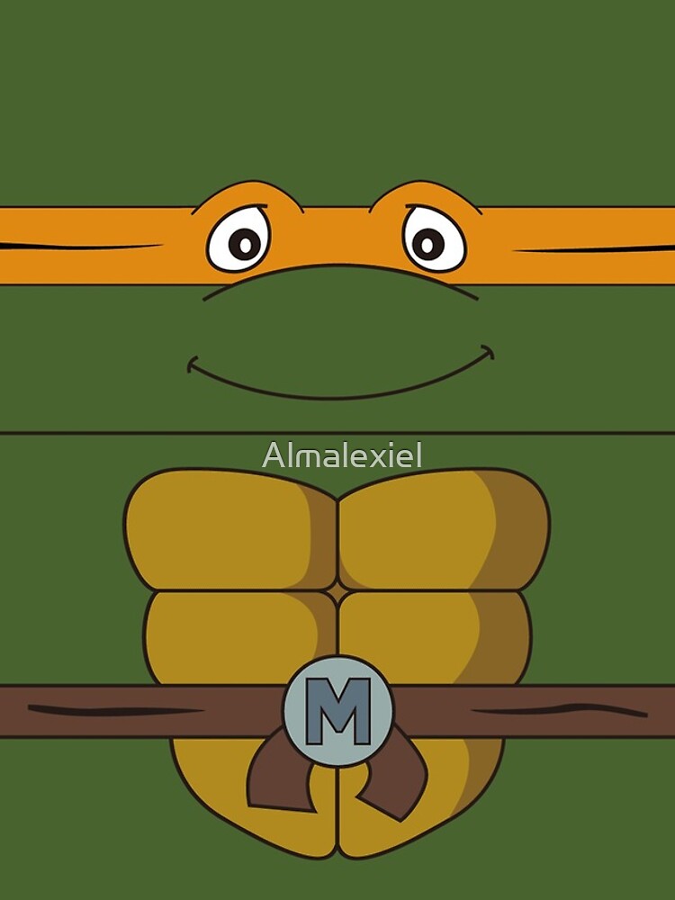 Thumbnail 4 of 4, iPhone Case, TMNT Mikey phone case designed and sold by Almalexiel.
