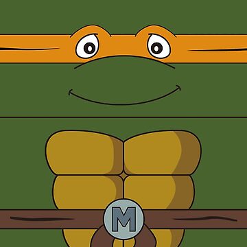 Artwork thumbnail, TMNT Mikey phone case by Almalexiel
