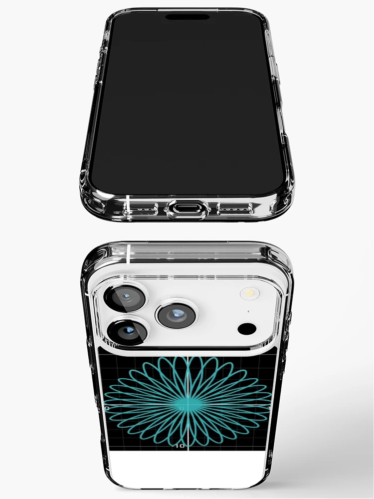 Thumbnail 3 of 5, iPhone Case, Math Graph Polar Curves  designed and sold by MathAnimation.
