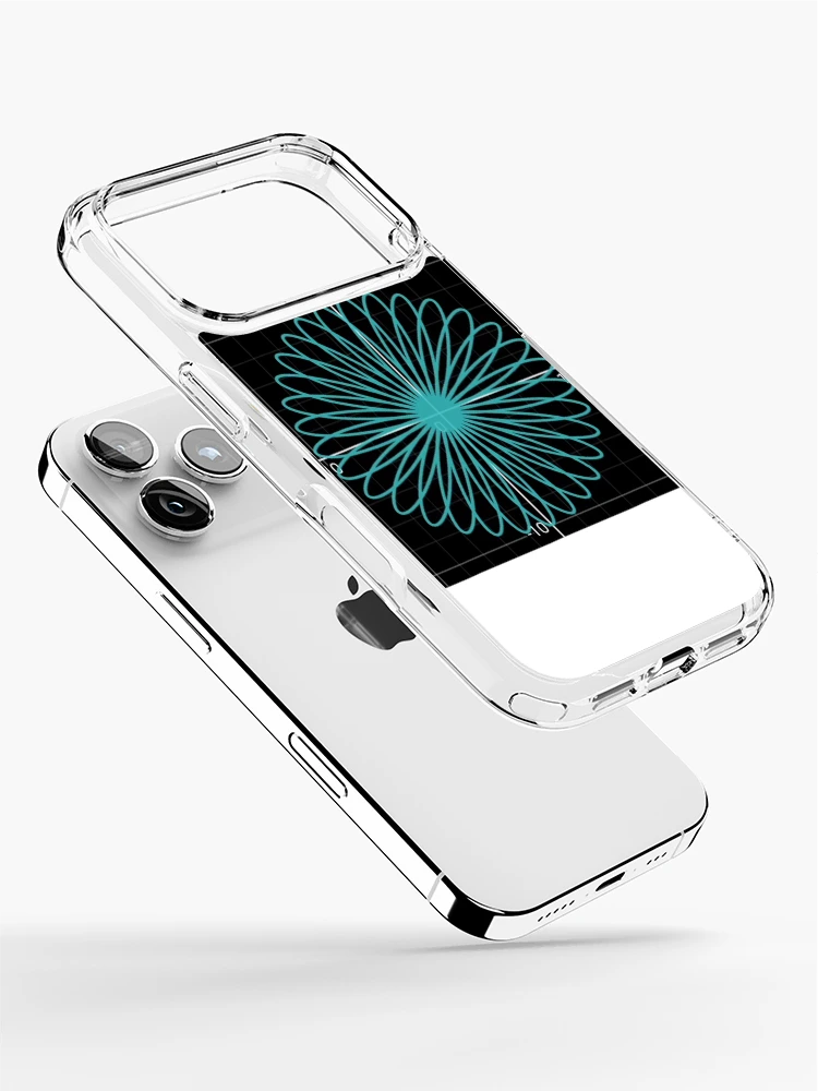 Thumbnail 2 of 5, iPhone Case, Math Graph Polar Curves  designed and sold by MathAnimation.