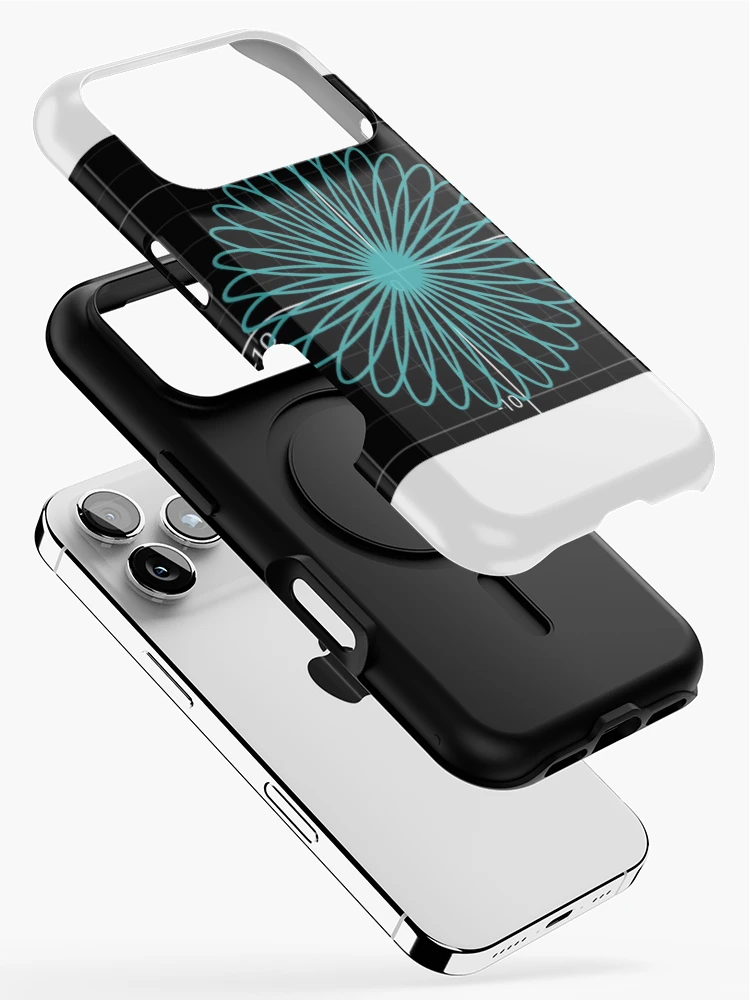 Thumbnail 2 of 4, iPhone Case, Math Graph Polar Curves designed and sold by MathAnimation.