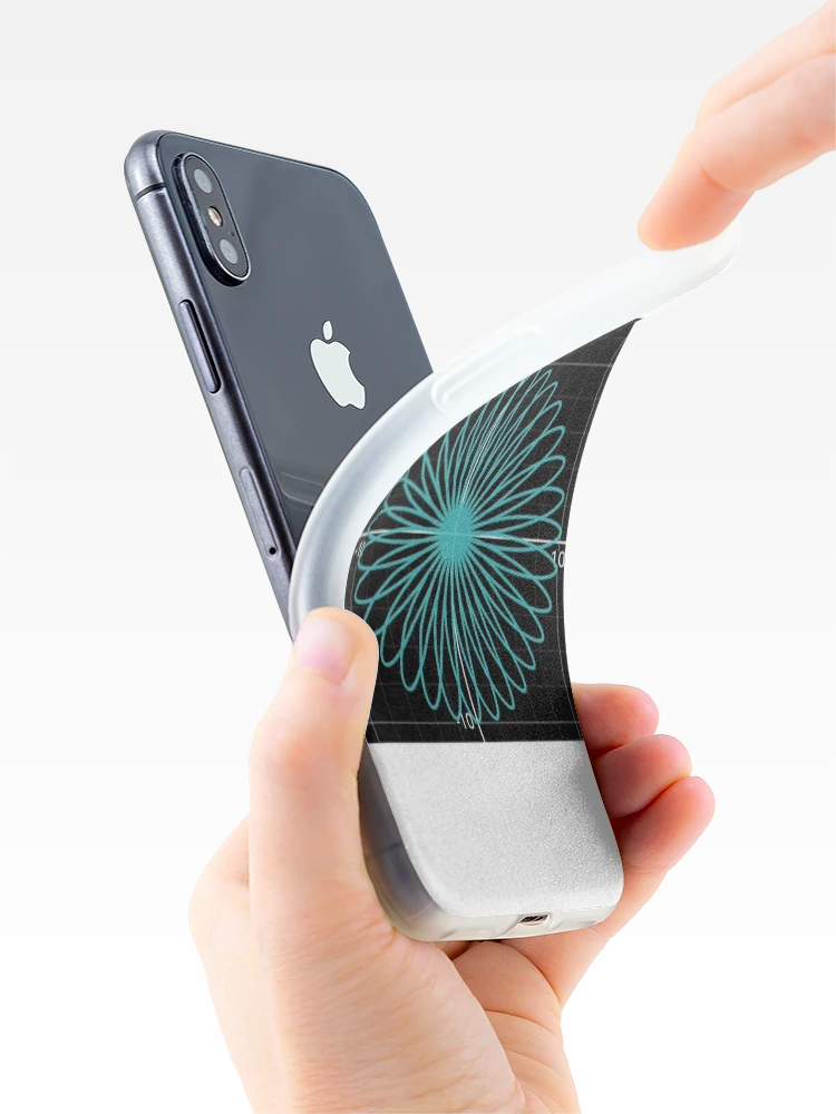 Thumbnail 4 of 5, iPhone Case, Math Graph Polar Curves  designed and sold by MathAnimation.