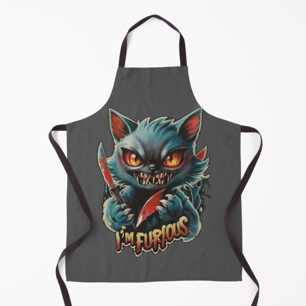 Item preview, Angry cat with the text I'm Furious. designed and sold by Tomasz Siennicki.
