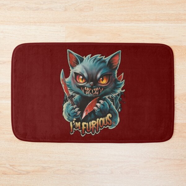 Item preview, Angry cat with the text I'm Furious. designed and sold by Tomasz  Siennicki.