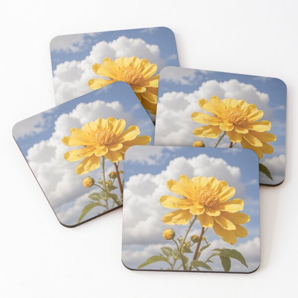 Item preview, Imaginary Beautiful Yellow Flower designed and sold by LunarNebula.