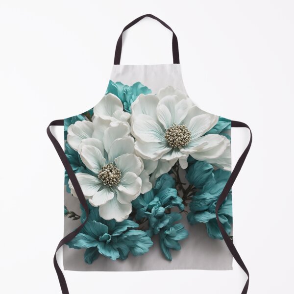 Item preview, Imaginary Beautiful Teal Flower designed and sold by LunarNebula.