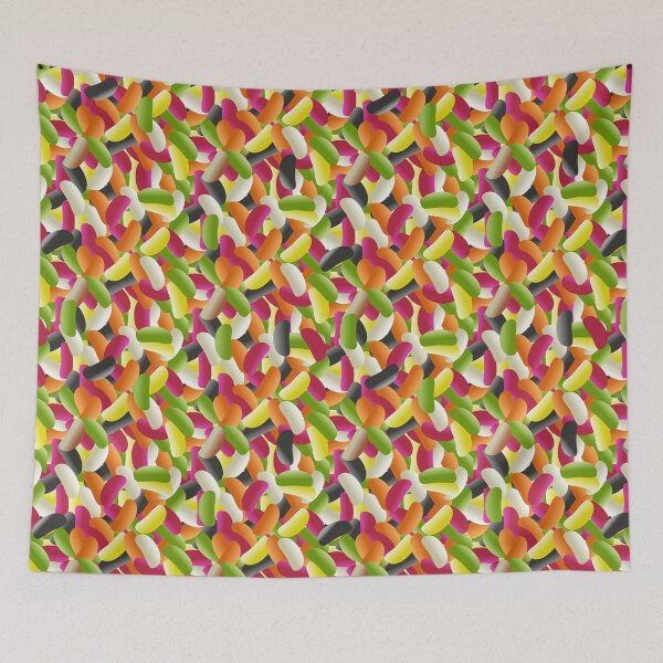Item preview, Multicoloured Jelly bean candies designed and sold by dottiedigitals.