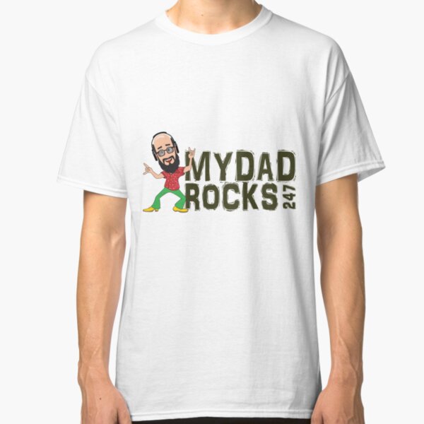 My Dad Rocks 24/7 - Logo Classic T-Shirt