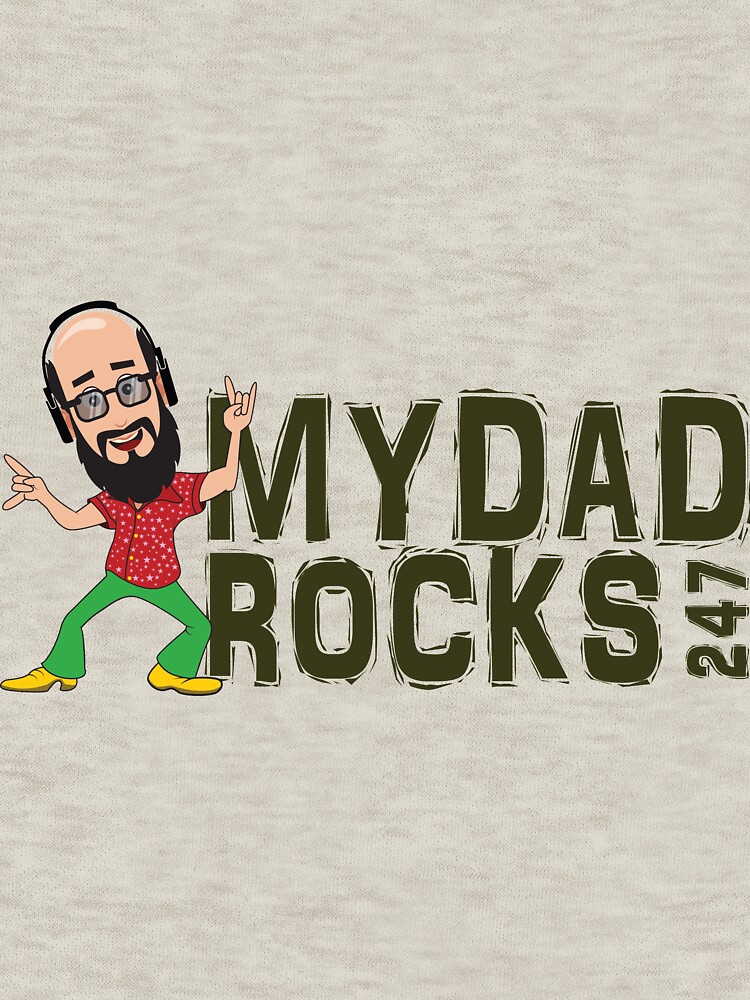 My Dad Rocks 24/7 - Logo by quitegr8