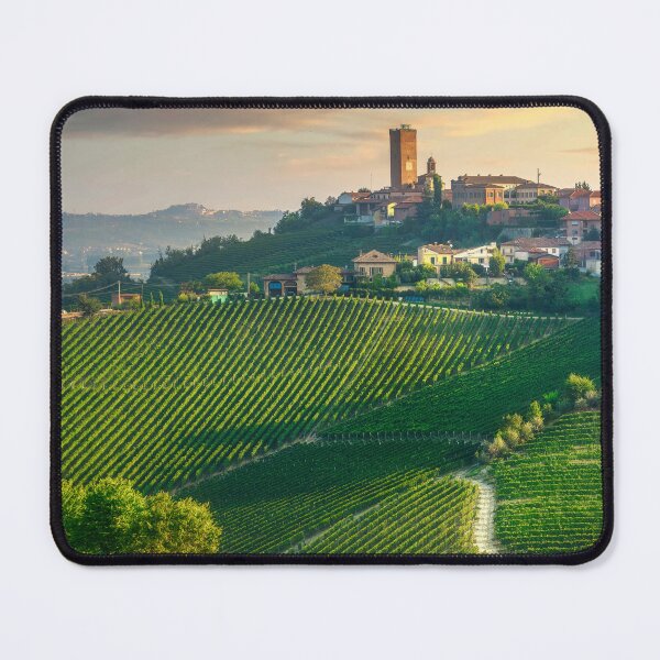 Item preview, Barbaresco village and Langhe vineyards, Piedmont region, Italy designed and sold by Stefano Orazzini.